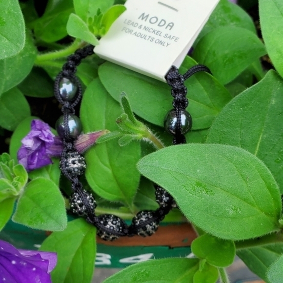 Moda hematite‎ harmony bracelet NWT - Picture 3 of 3